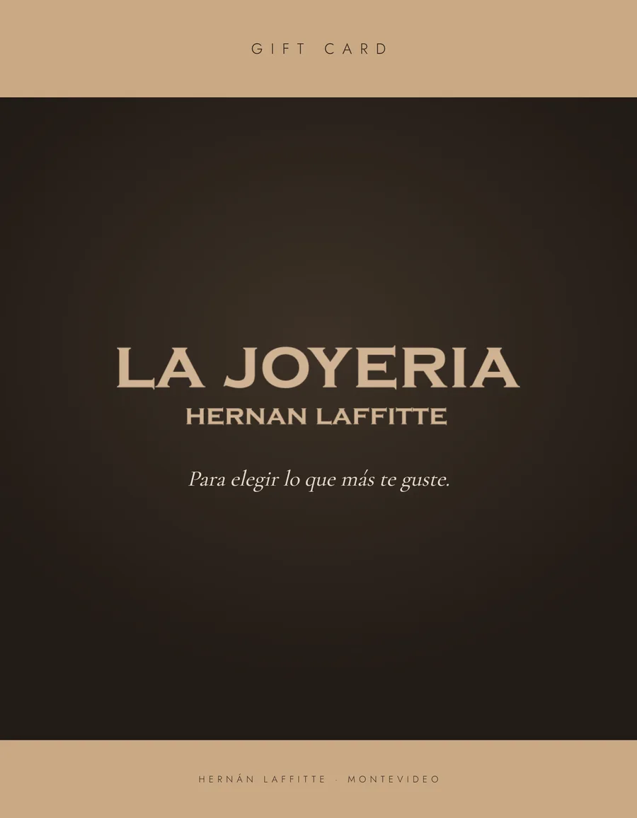 Gift Card Joyeria Laffitte $8.800